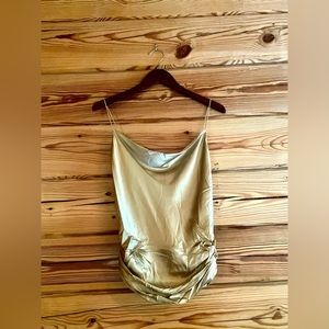 Theory Gold Silk Tank​